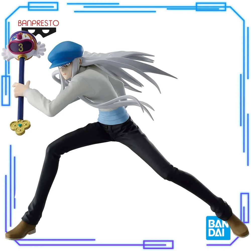 In Stock Bandai Original Genuine Banpresto Anime HUNTER×HUNTER Vibration Stars Kite Kaito 14cm Collection Model Toy Figures Gift