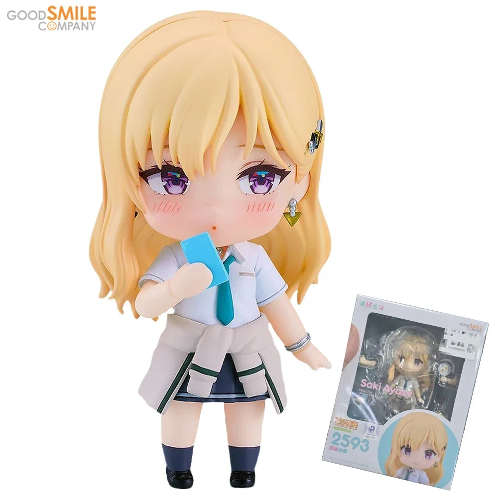 Original in Stock Good Smile Company Nendoroid (#2593) Gimai Seikatsu - Ayase Saki Anime Figure Action Figure Model Decoration