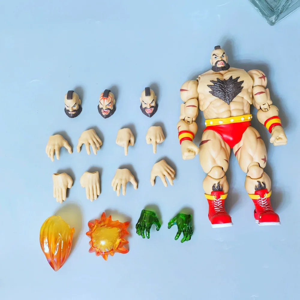 Game Street Fighter Zangief Action Figure Storm Toys ZANGIEF Figurine Model Toys SF The Final Challengers Collection Doll Gifts