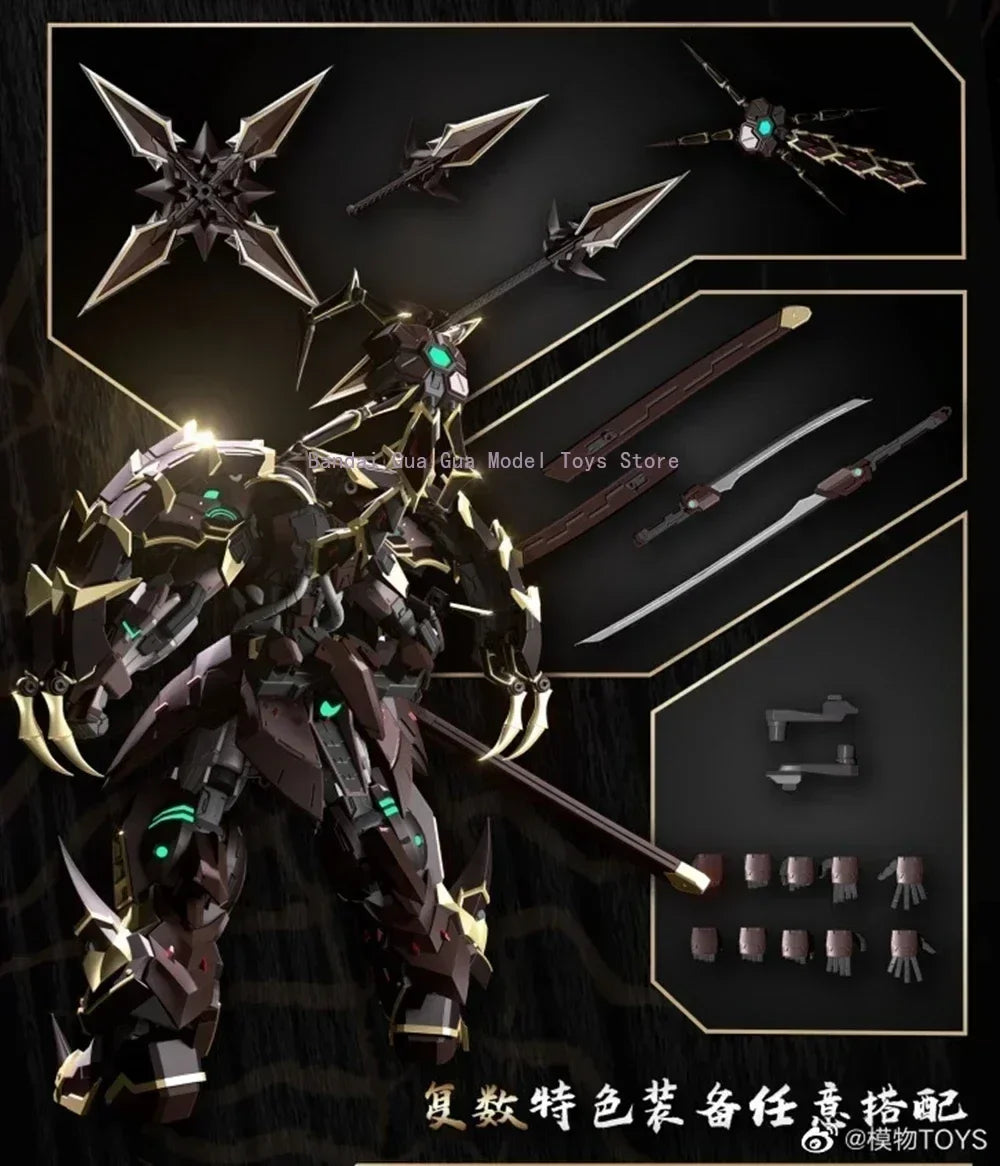 （IN STOCK） MODEL  Zen of Collectible Cangdao Model CD-05 CD05 Shadow Warrior Zhuo Ying Robot  PVC Action Figure Collect Gift