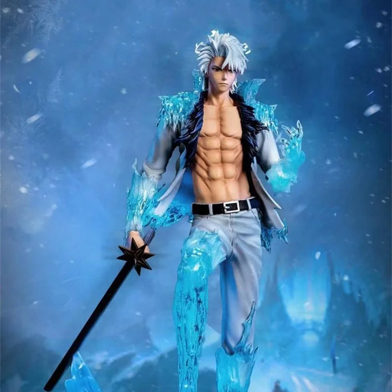Anime Character Roles Bleach Hitsugaya Toushirou Gk Anime Figure Hitsugaya Toushirou Pvc Action Figures Gk Statue Collection Mod