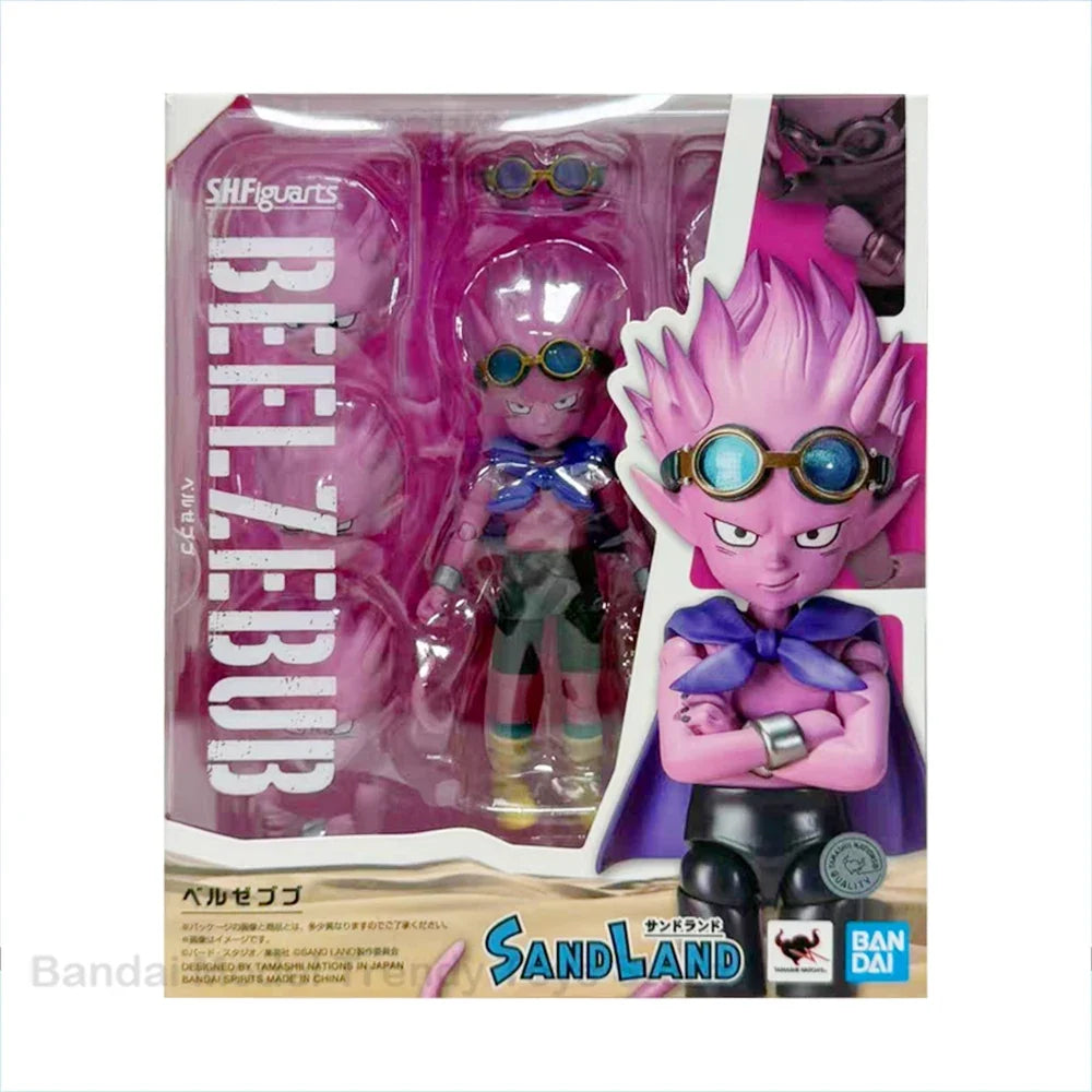 In Stock BANDAI S.H.Figuarts SANDLAND BEELZEBUB Anime Action Figure Model Kit Original Toys Ornaments Gifts Collecting Hobbies