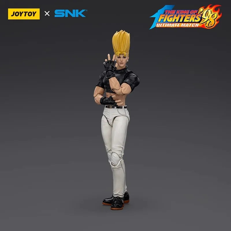 [IN-STOCK]JOYTOY SNK 1/18 Action Figures KOF 98UM Hero Team Kyo Kusanagi&Goro Daimon&Benimaru Nikaido Model Gift