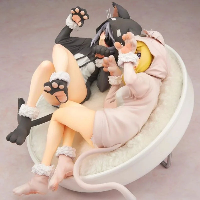 22cm Infinite Stratos Laura Bodewig Charlotte Dunois Anime Girl Figure Model Statue Collection Desktop Decoration Ornament Toys
