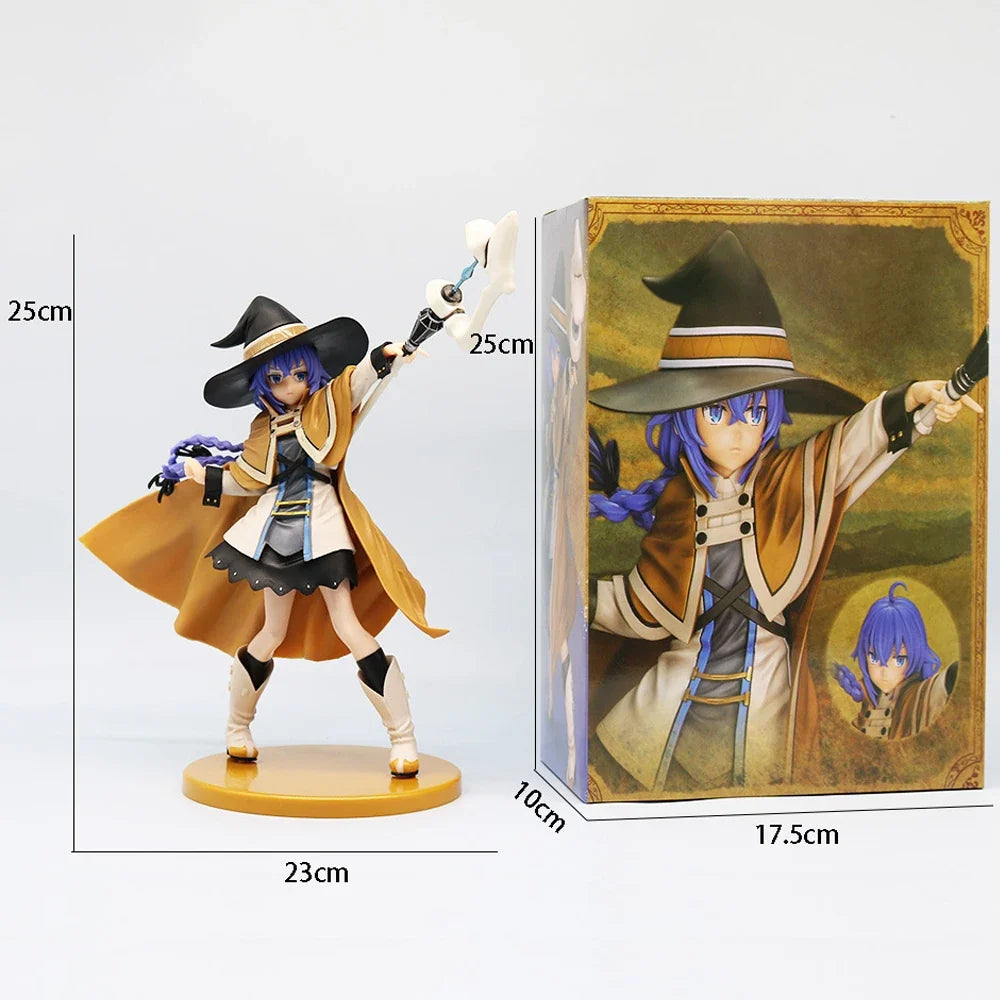 Magician Roxy Migurdia Action Figure Mushoku Tensei：Jobless Reincarnation Anime Figure PVC Adult Collection Model Doll Toys