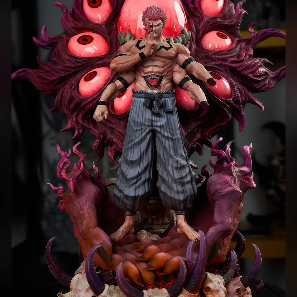 Jujutsu Kaisen Anime Statue: Ryomen Sukuna Early Form, 12 inch (30cm) Collectible Model Figure, Cursed Spirit Display