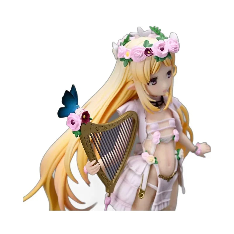 Anime Figure Elf Village 6th Villager Melm Elf 1/6 Scale 24cm Boxed Model Ornament for PC Case Anime Character Collectible