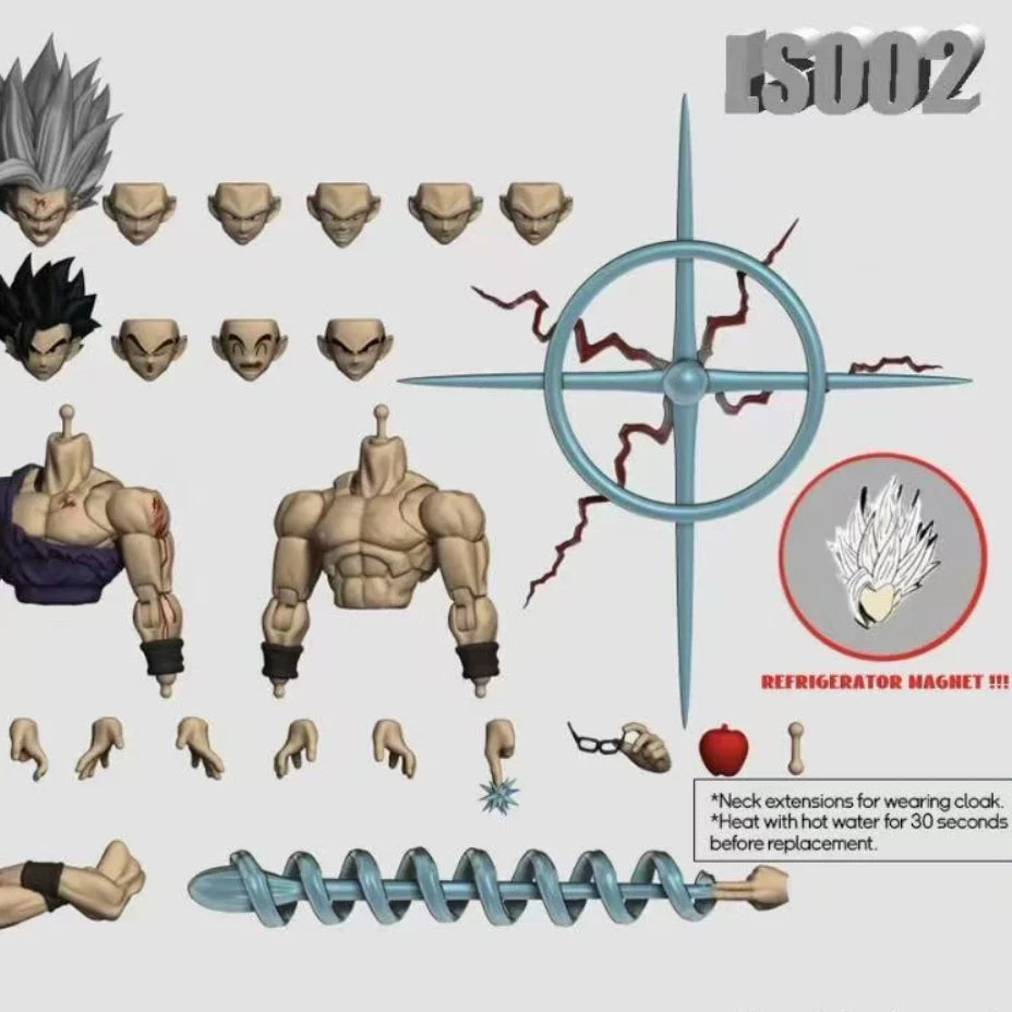 Ls Studio Ls003 Dragon Ball Z Sh Figuarts Son Gohan Shf Super Saiyan Beast Gohan Super Hero Action Figure Pvc Model Toy Gifts