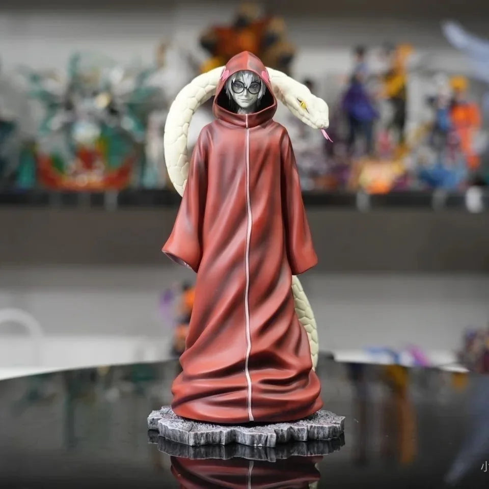27cm/10.63in Anime NARUTO Figure Yakushi Kabuto Action Figures Pvc Statue Desktop Ornamen Collection Model Toys Gifts