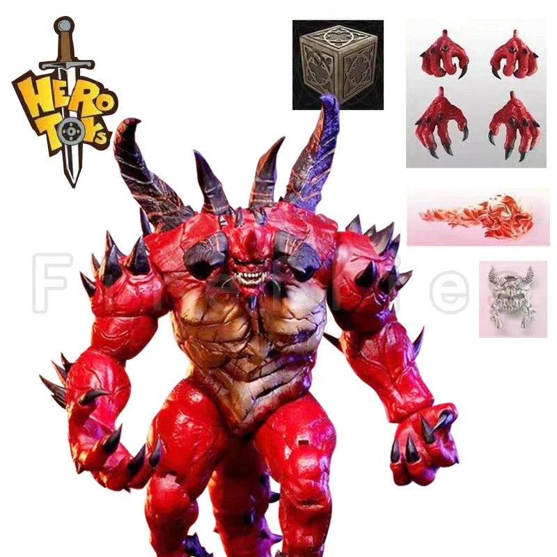 1/10 Zoll Hero Toys Actionfigur Hölle Großer Teufel Anime Filmmodell als Geschenk Kostenloser Versand