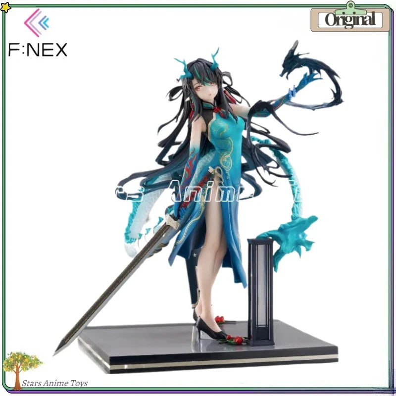 Original F:NEX Arknights Dusk Dust Smoke 1/7 Animation Figures Ornaments Collection