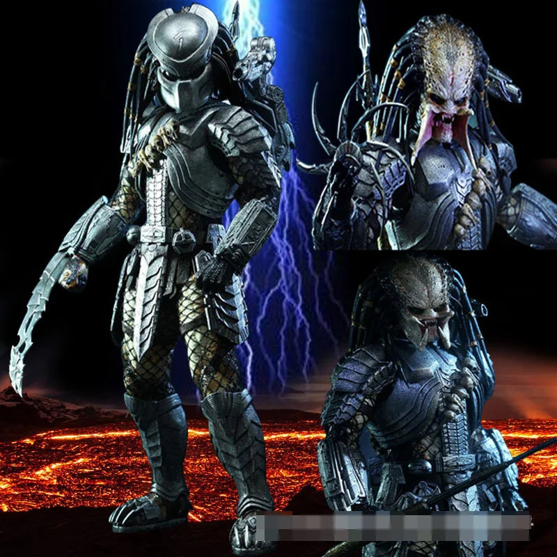 The Predator Action Figure Scar Predator Alien vs. Predator 1/6 Scale Hot Toys Celtic Predator Collection Action Figure Mold