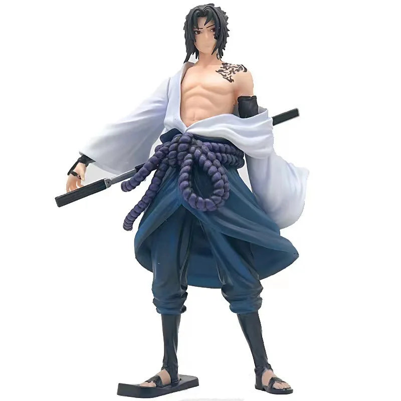 Uchiha Sasuke Figures Manga Naruto Anime Figure Classic Uzumaki Naruto Model Desktop Ornament Collectible Room Decoration Gifts