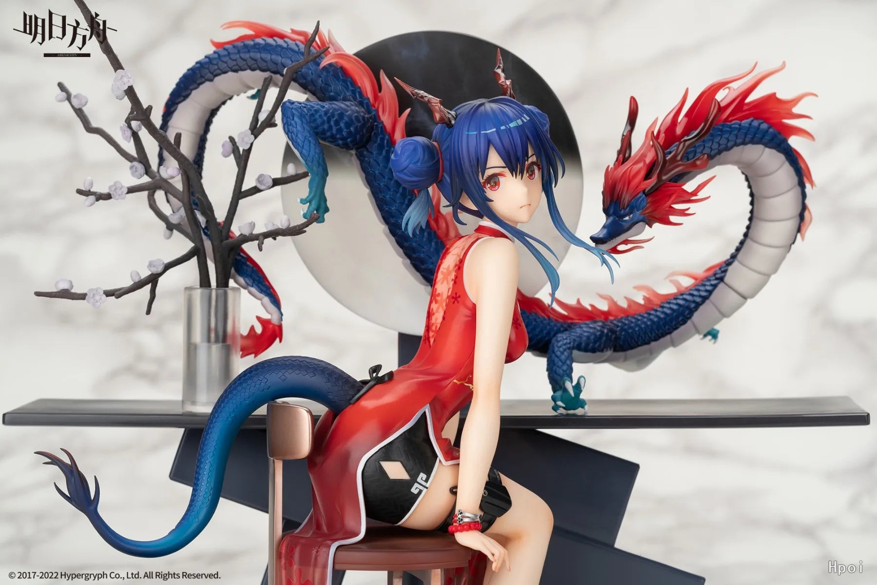 Original in Stock APEX Arknights Chen Sui Hongxia 1/7 Figures Model Toys Ornaments Gifts Collection