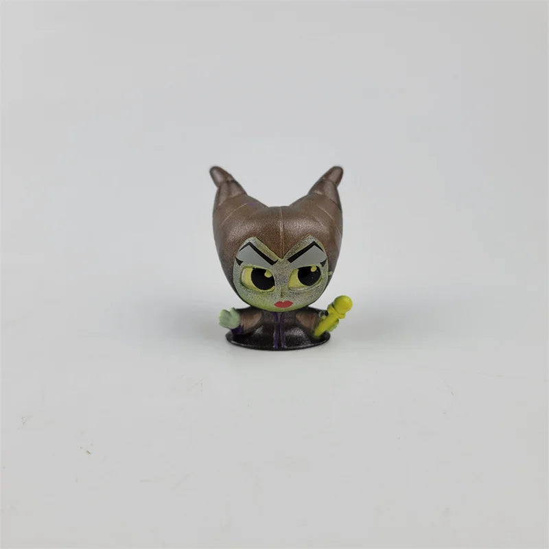 Doorables Scar Ursula Maleficent Anime Action Figures Kawaii Big Eye Model Toys Collectible Ornaments Children Gifts