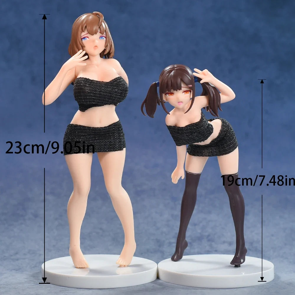 Insight Figure Tachibana Rio Hitachika Miho PVC Action Figure Flat Paint Sexy Adult Anime Girl Statue Collectible Figurine