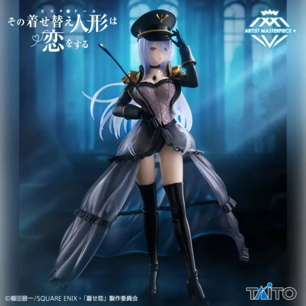 In Stock Taito Original Genuine Anime My Dress-Up Darling Kitagawa Marin Artist MasterPiece+ Black Lobelia Ver Model Toys Figure