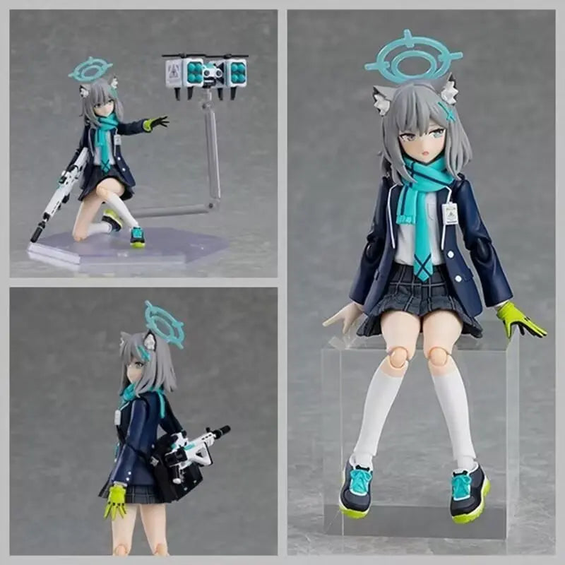Figma 573 HK Joint Mobile Anime Girl Boxed Collectible Figure PVC Material /2 Sc in Sto for Adult Fans
