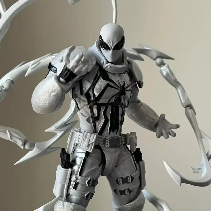 NEW Agent Venom Action Figure CT Version Kaiyodo Anime Figurine Marvel PVC Movable Collection Eugene Thompson Ko Model Toy Gfit