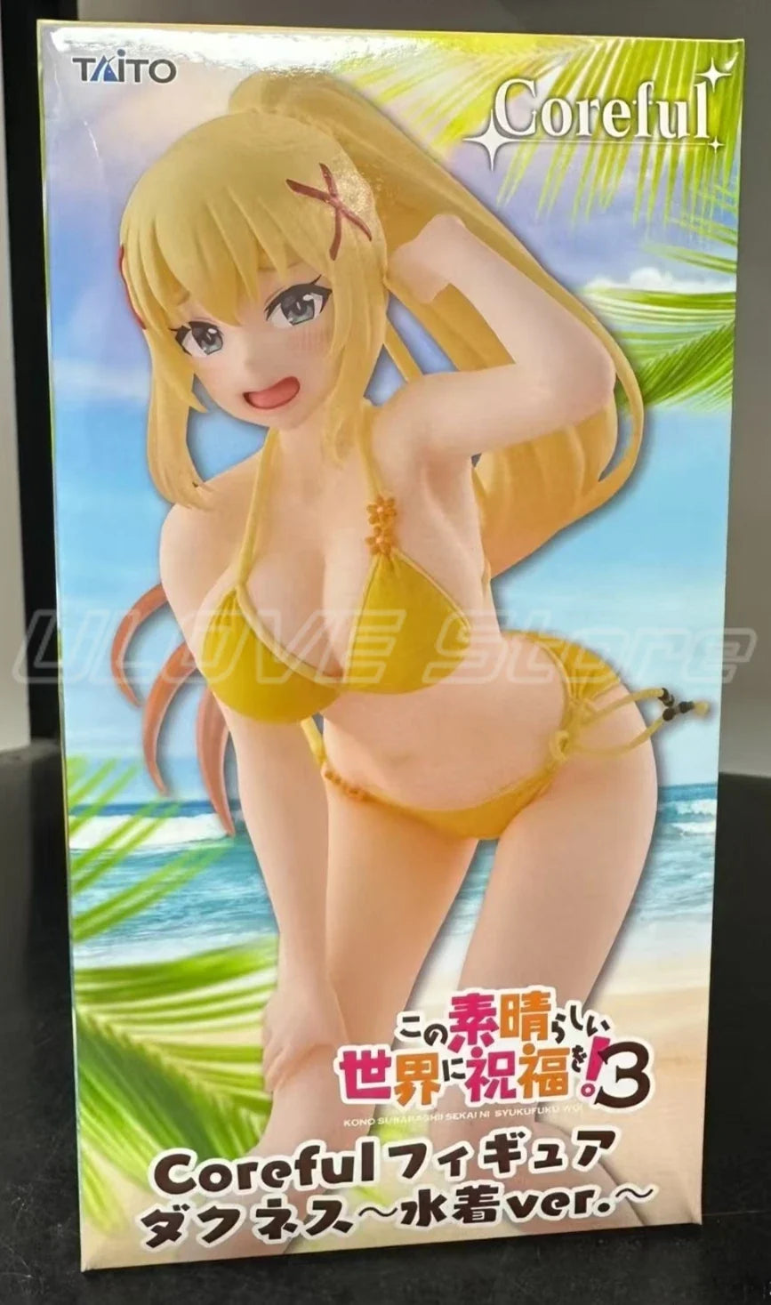 In Stock Original TAiTO Coreful DoII Kono Subarashii Sekai Ni Shukufukuo Dukunesu Anime Figures Model Collection Gift Ornaments