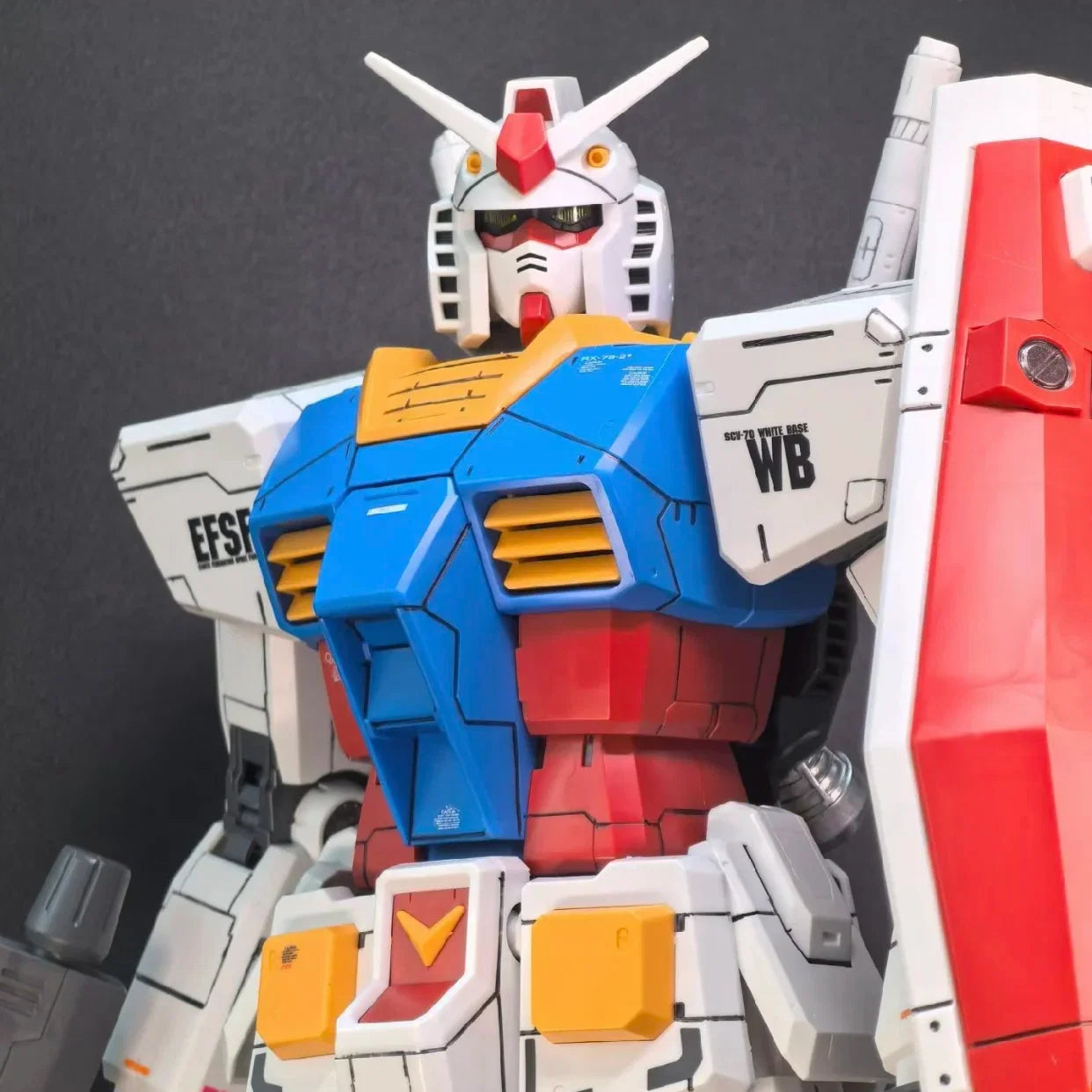 Daban 1/48 Mega Assembly Model Rx782 Domestic Mechanical Suit Toy Collectible Gift Suitable For Ages 4 And Above