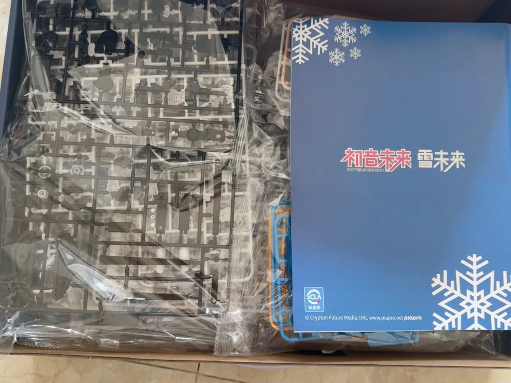 In Stock Originate YOLOPARK SOSKILL HATSUNE MIKU SNOW MIKU Assembling Movability Mooel Toys PLASTIC ACTION MODEL KIT Snowmobile