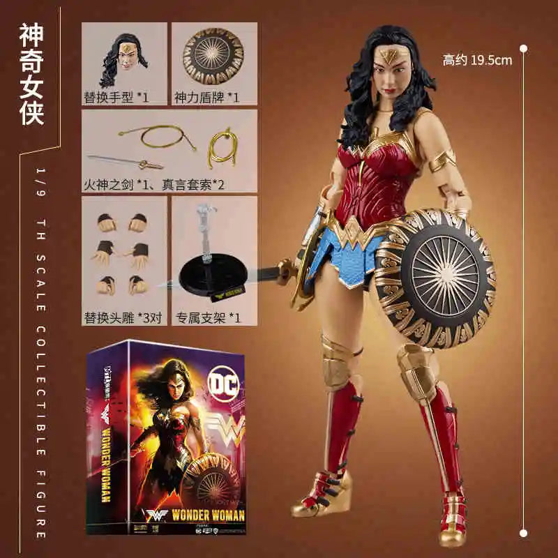 Hot Original Fondjoy Armored Batman Figure DC Justice League Figures Detective Comics 1/9 BATMAN PVC Model Joint Movable Kid Toy