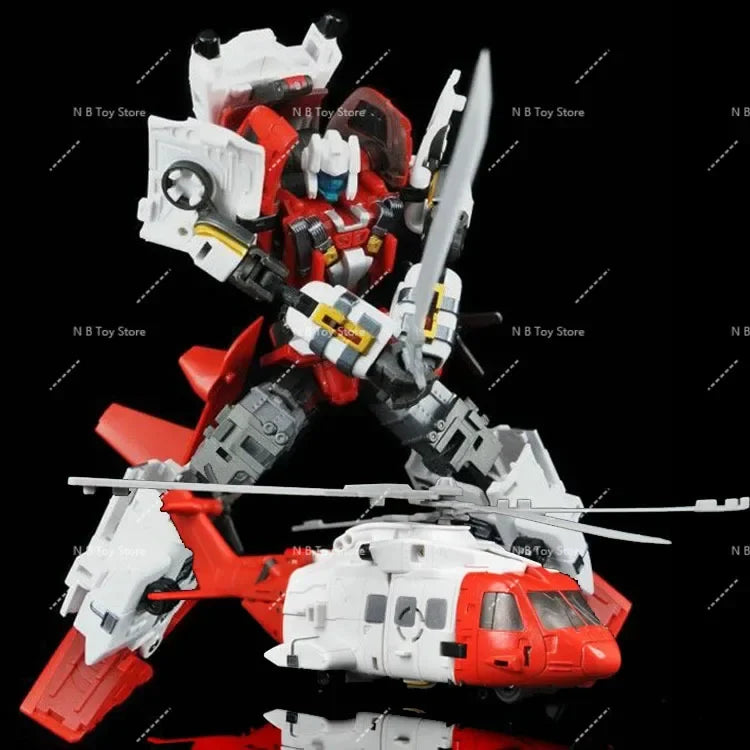 Transformation 5 in 1 Defensor Yes Model  YM-17 YM17 Vulcan Hot Spot  KO Action Figure Robot Model Deformed Toys