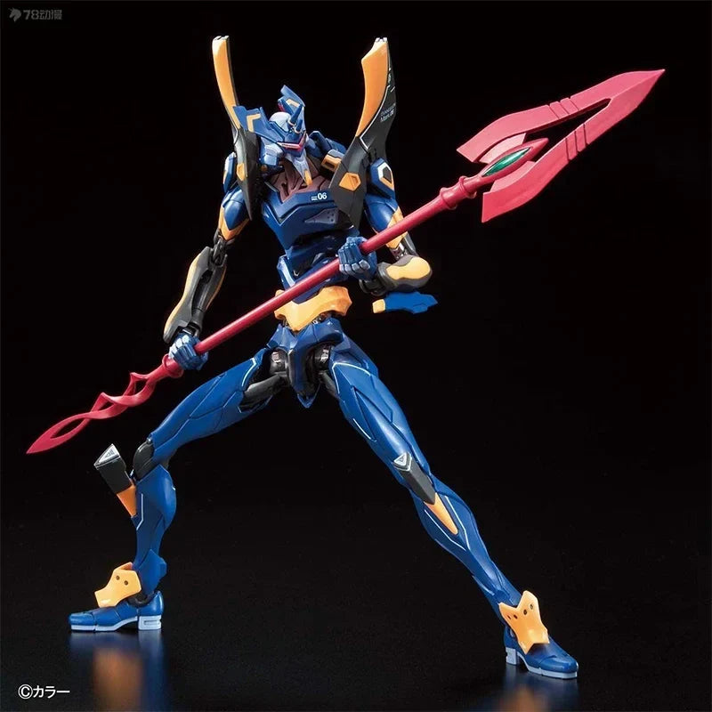 BANDAI Original GUNDAM RG EVA SERIES EVA MARK.06 Assembled Animated Character Models Of High Quality Collection