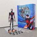 Shf Anime Spider-man Figuarts Miles Morales Gwen Action Figures Gwen Spider Woman Figurine Spiderman Figure Pvc Model Doll Toys