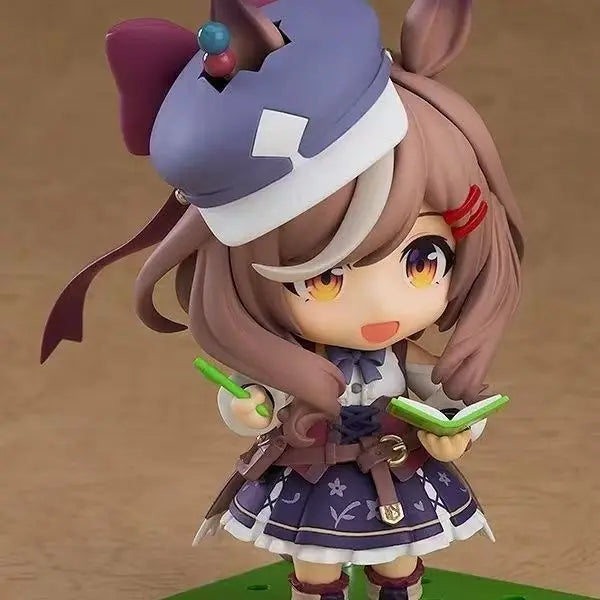 Anime Q-version PrettyDerby 2412# PVC Birthday Present Action Figure Toys Kids New Year's Christmas Gifts Collectible Model 10cm