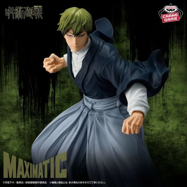 Original Banpresto Jujutsu Kaisen Anime Zenin Naoya Maximatic Grandista SEGA Anime Figure Action Figurine Model Figuarts