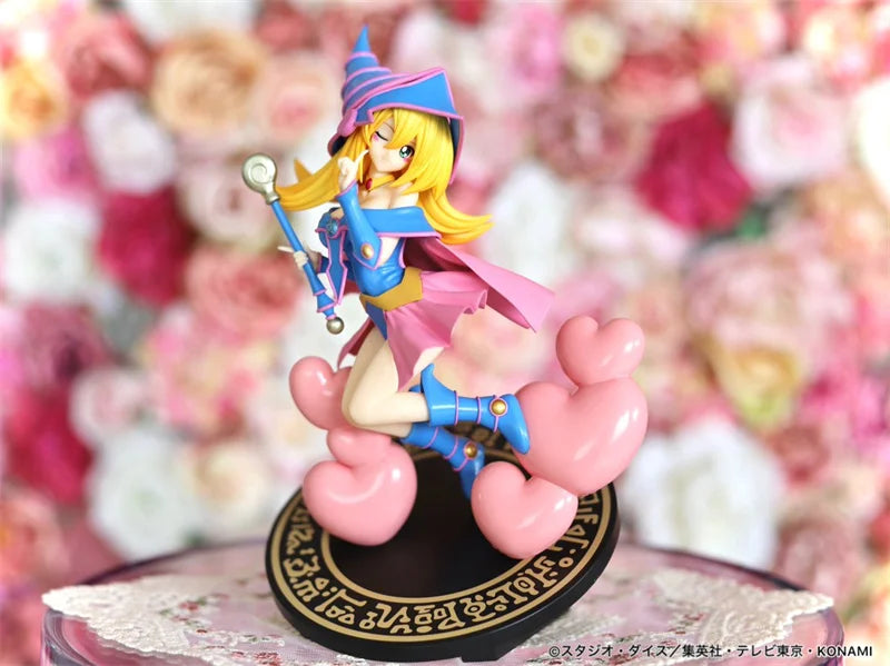 Original Yu-Gi-Oh! Dark Magician Girl Dmg Genuine Sk Japan Hereditail  Pvc Action Figure Anime Figure Model Toys Christmas Gift