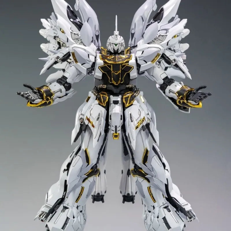 【IN STOCK】COMET Model MG 1/100 MSN 06S Sinanju White Assembly Model Kits Anime Action Figure Robot Model Christmas Toy Gift