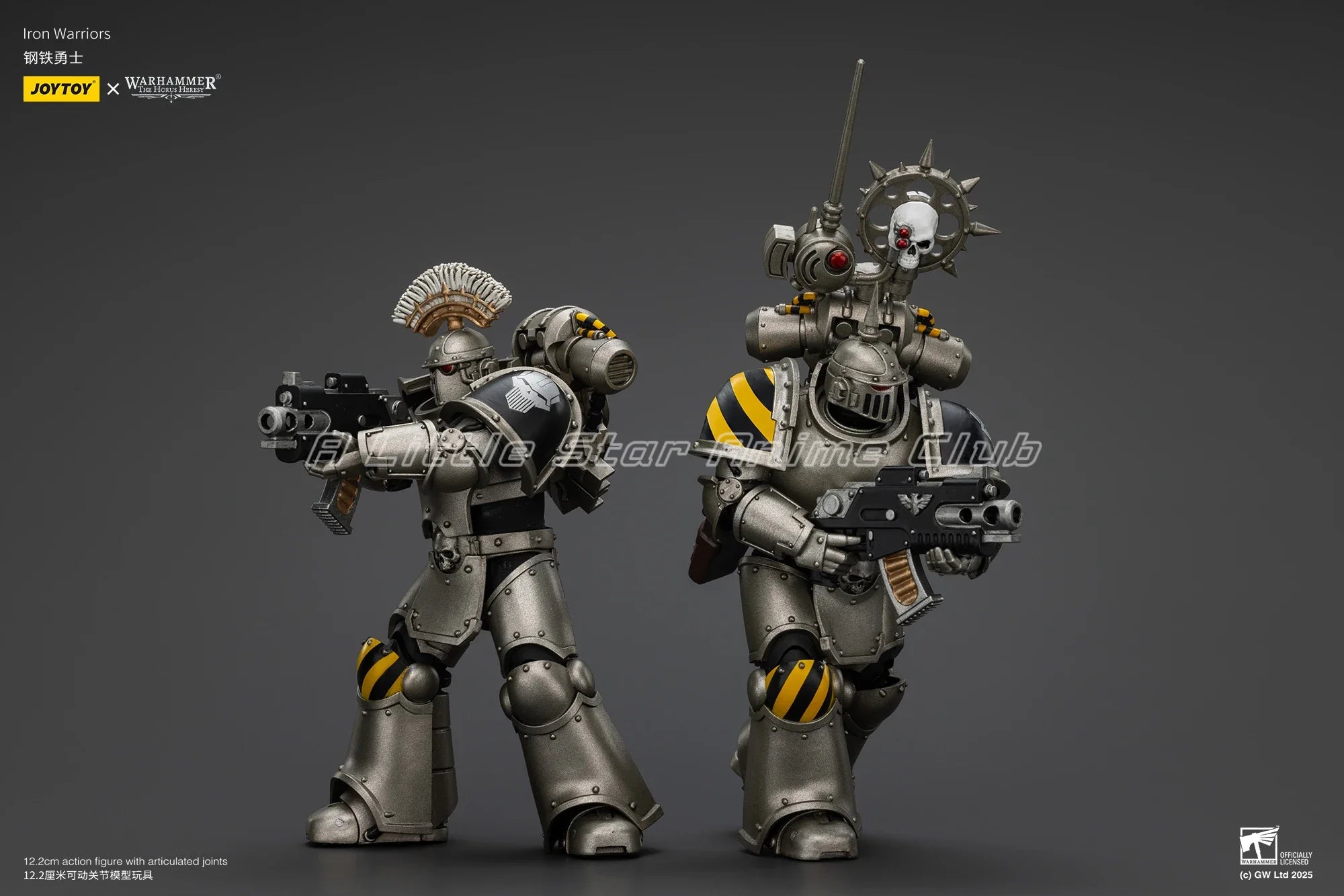 JOYTOY 1/18 Action Figure Warhammer The Horus Heresy Lron Warriors MKlll Tactical Sergeant Animation