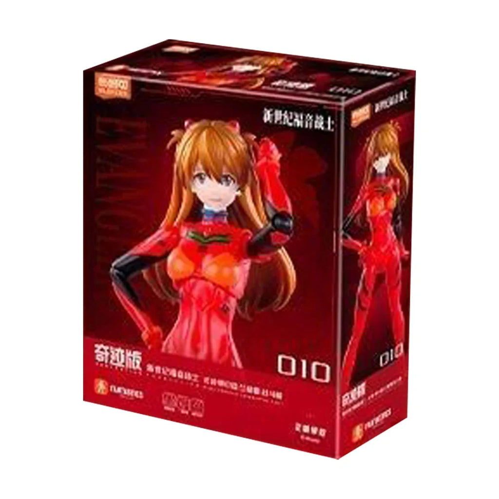 New Blokees Neon Genesis Evangelion Miracal Version Eva Ayanami Rei Asuka Langley Soryu Action Figures Assembled Model Gift