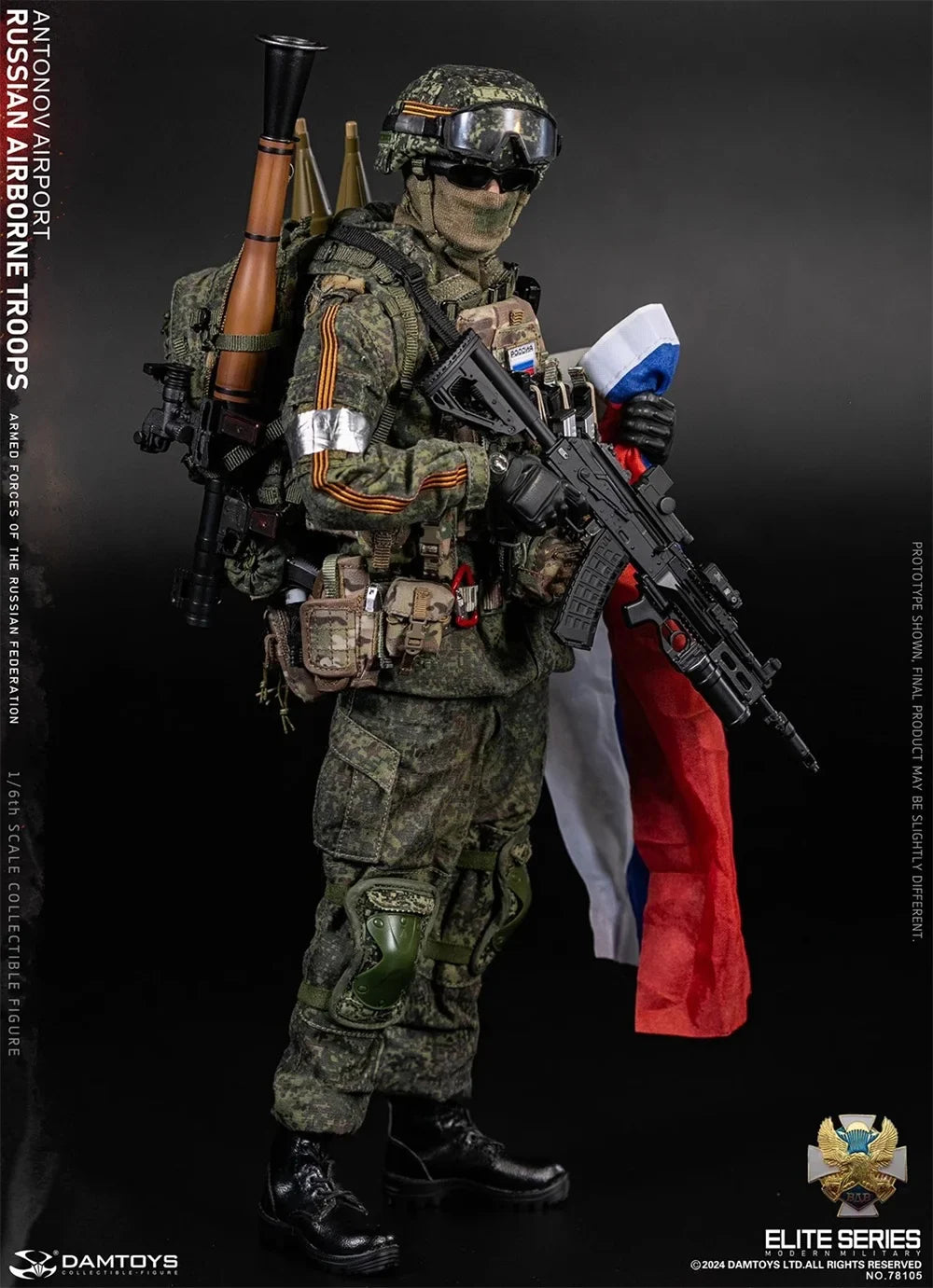 Zu verkaufen 1/6 DAMTOYS DAM 78105 Die russische Actionfigur Soldat Puppe Flughafen Komplettset Beweglich ca. 12" Geschenk für Fans Sammler