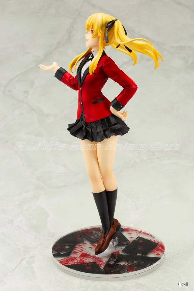 In Stock Original Kotobukiya ARTFX J Kakegurui Saotome Meari 1/8 Model Collection Gifts Anime Figures