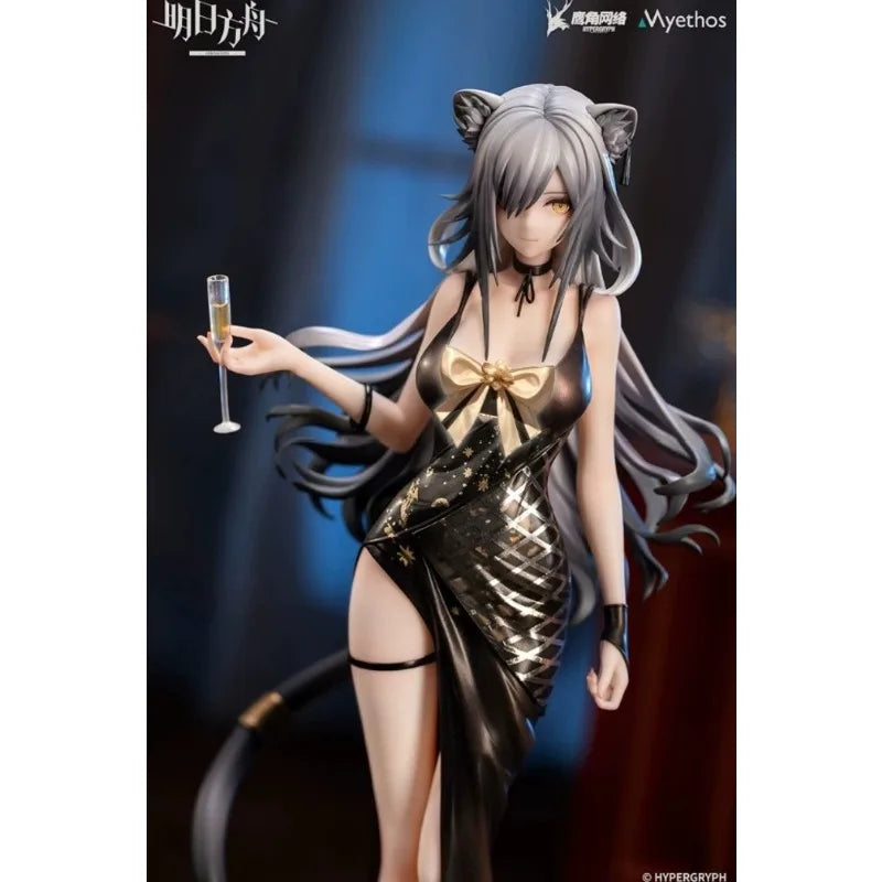 In Stock Myethos Arknights Schwarz Ceremony Ver. 1/7 Figure Anime Model Trendy Toys Desktop Doll Collectibles