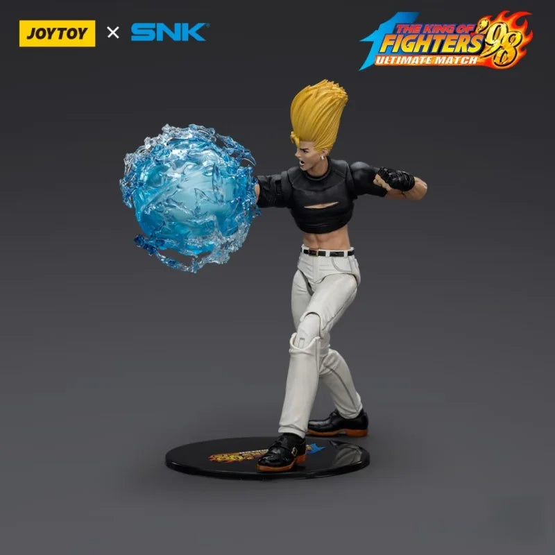 Genuine Joytoy King Of Fighters 98um Protagonist Team Omen Goro Nikaido Hongmaru Kyuki 1/18 Action Doll Gifts Collect Ornament