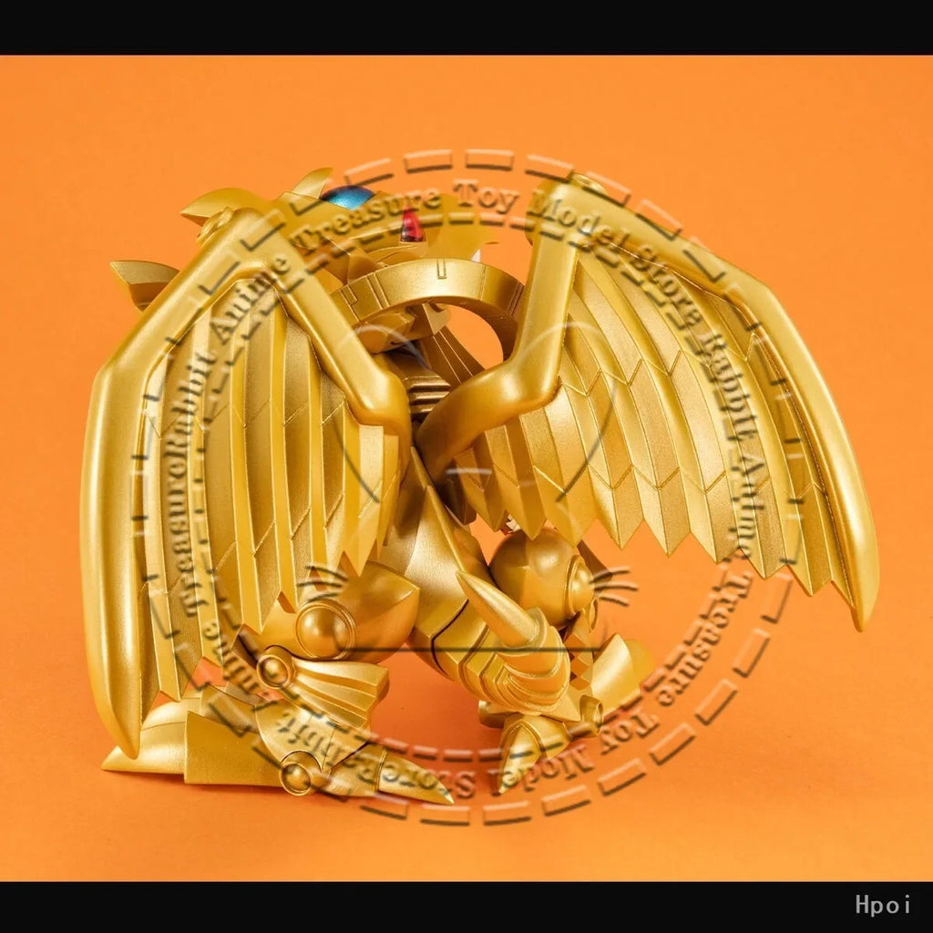 In Stock Original Genuine MegaHouse MEGATOON Yu-Gi-Oh Chibi Figure The Winged Dragon of Ra Collectible Toy