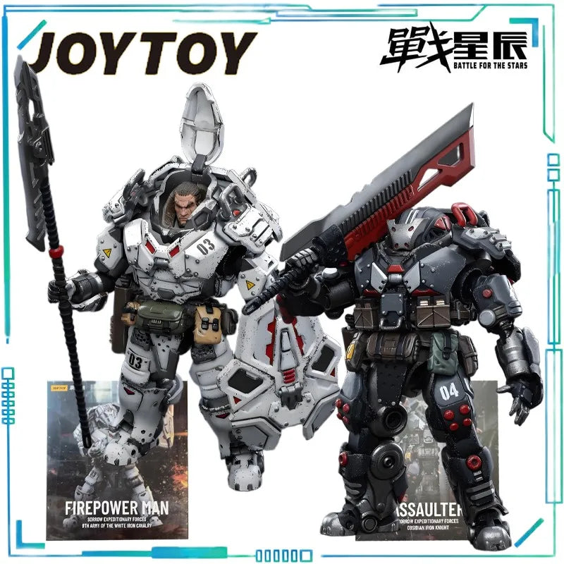 JOYTOY Genuine JOYTOY Battlestar Series Soldier's Tragic Expeditionary Force Movable Finished Product Model Boy's Gift Collect