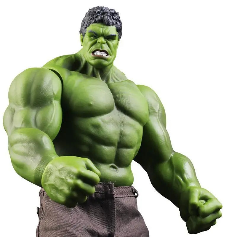 28/42cm Marvel Hulk Action Figures Anime Characters Desktop Ornaments Large Hulk Doll Model Boy Collection Toys Birthday Gift