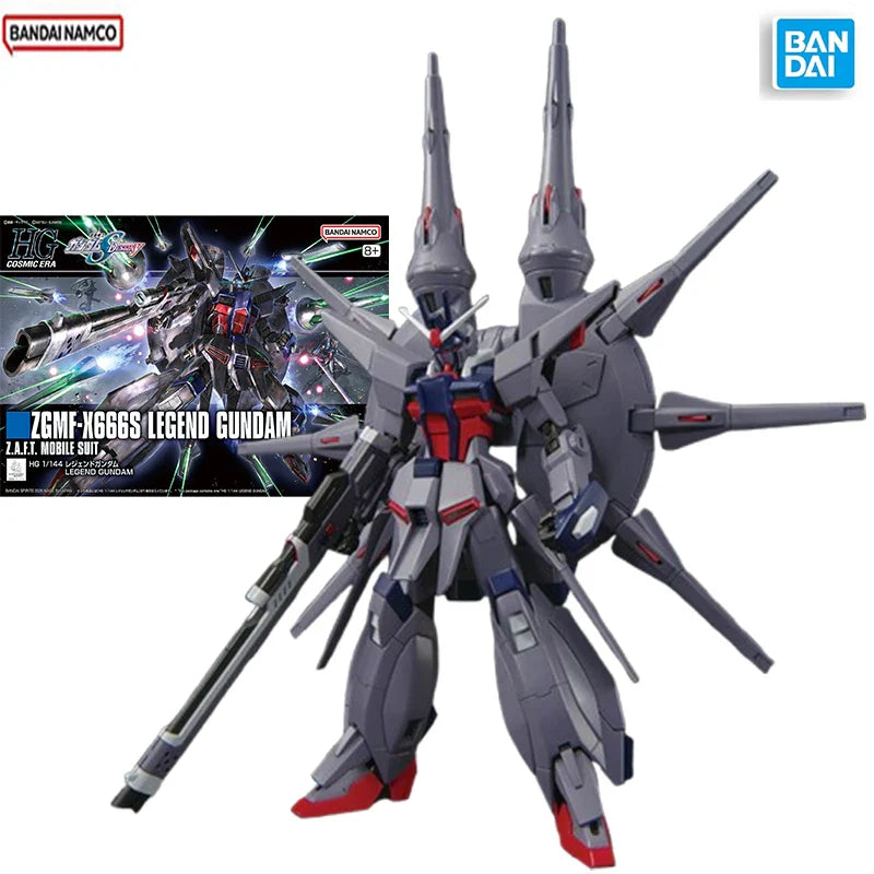 Original Bandai Gundam Bausatz HGCE Legend Anime Figur Gunpla Bausatz Gundam Sammlerstücke Actionfiguren Spielzeug für Jungen Geschenk