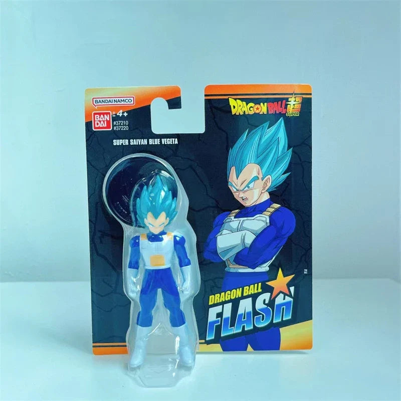 Bandai Original Dragon Ball Z Super Saiyan Figure Toy Vegeta Son Goku DBZ PVC Figurine Collection Model Dolls Birthday Gift Kids