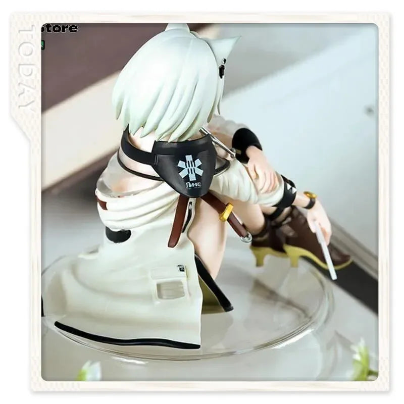 Arknights Kal'Tsit Sitting Pose Anime Figure Noodle Stopper Collectible Desktop Ornament Birthday Gift For Fans