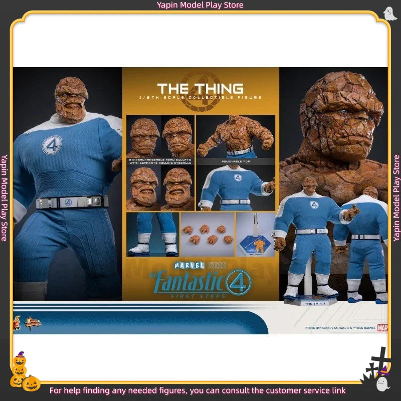 24 Stunden Versand HotToys MMS813 Fantastic 4 First Show of Strength Stone Man 1/6 Actionfigur Geschenk-Sammlung