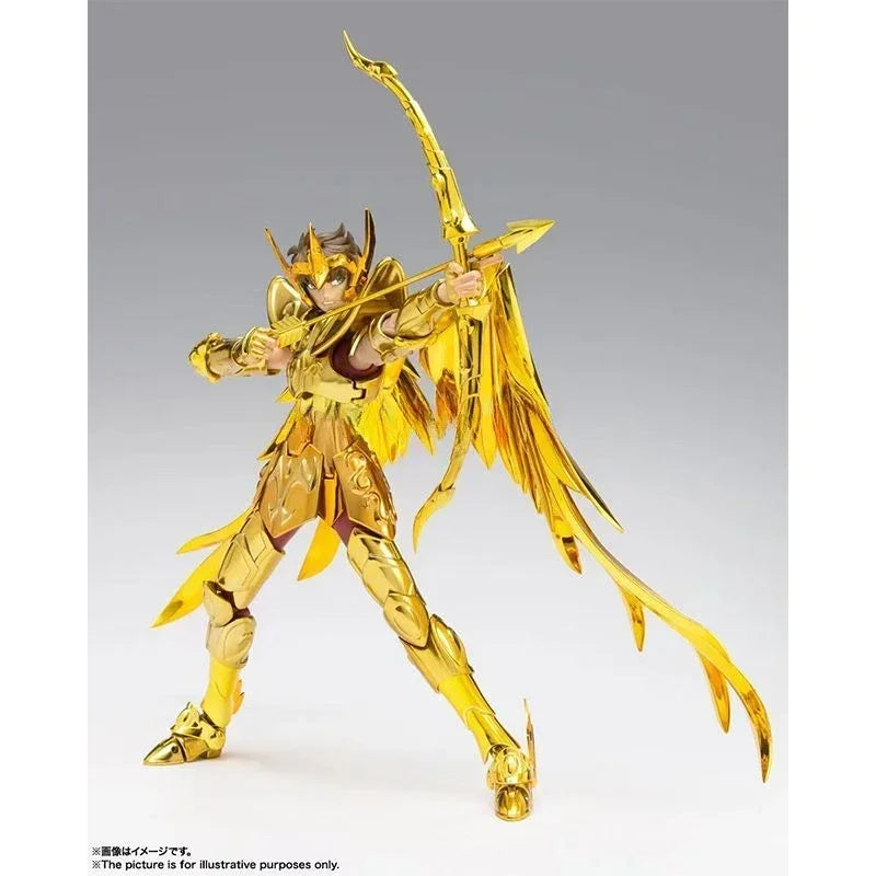 Bandai Saint Seiya Saint Cloth Myth EX Sagittarius Aiolos Revival Edition Baby Athena Anime Action Figure Model Toy in Stock