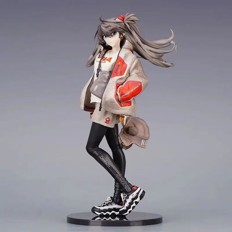 EVA Rei Asuka Figure Set Part 2 Anime Girl PVC Statue Collectible Model  Classic Characters Collectible Gift Anime Desktop Decor