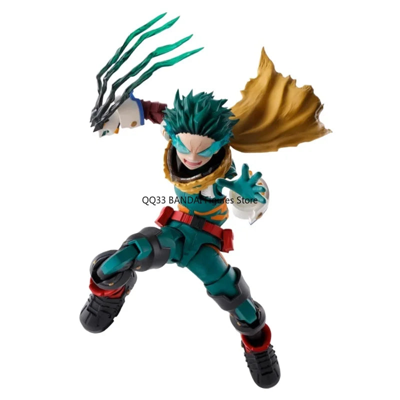 Bandai Original SHFiguarts My Hero Academia Izuku Midoriya Katsuki Bakugou Action Figure Active Joints Model Hobbies Collectible
